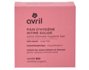 AVRIL Pain Hygiène Intime Solide - 110 g 