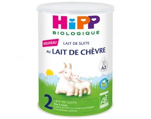 HIPP Lait 2 Chèvre - Boîte 400g - Dès 12 mois