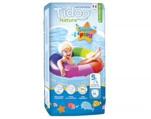 TIDOO Culottes de Bain Écologiques Nature - Swim & Play 12-18 kg - 11 culottes