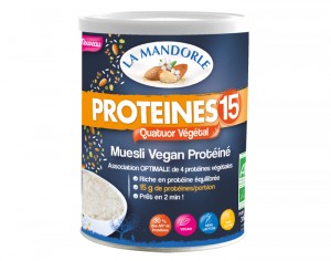 LA MANDORLE Muesli Protéiné Vegan 15 - 315 g