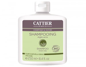 CATTIER Shampooing Argile verte - 250 ml
