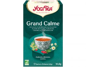 YOGI TEA Tisane en Sachet - Grand Calme - 17 Sachets