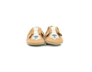 ROBEEZ Chaussons - Sweety Dog - Camel
