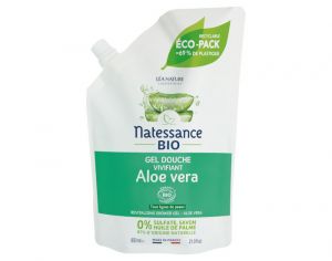 NATESSANCE Gel Douche Vivifiant Aloe vera - 650 ml