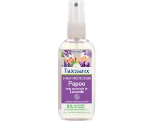 NATESSANCE Spray Protecteur Papoo Lavande - 100 ml - Dès 3 ans