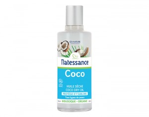 NATESSANCE Huile Sèche Coco Bio - 100 ml
