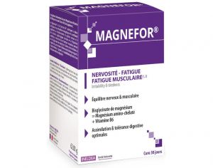 INELDEA SANTE NATURELLE Magnefor Nervosité - Fatigue - 90 gélules