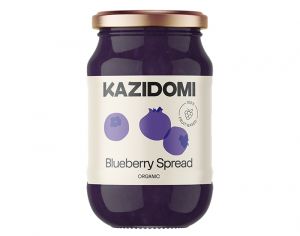 KAZIDOMI Confiture Myrtille 100% Fruits Bio - 310g
