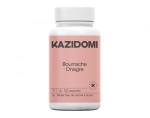KAZIDOMI Onagre Bourrache - 120 Capsules