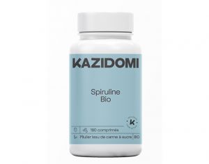 KAZIDOMI Spiruline Bio - 180 Comprimés