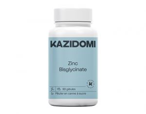 KAZIDOMI Zinc Bisglycinate - 90 gélules