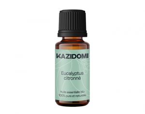 KAZIDOMI Huile Essentielle d'Eucalyptus Citronné Bio - 10 ml