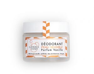 CLÉMENCE & VIVIEN Déodorant Crème Peaux Sensibles Vanille - 50 g