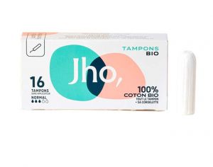 JHO Tampons Sans Applicateur - Normal - Boite de 16