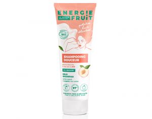 ENERGIE FRUIT Shampooing Douceur Cheveux Fins et Délicats - Pêche Blanche et Eau de Riz Bio - 250 ml