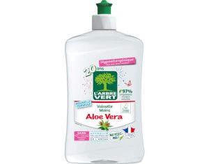 L'ARBRE VERT Vaisselle Mains Aloe Vera - 500 ml