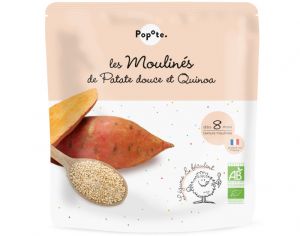 POPOTE Les Moulines Patate Douce Quinoa - 180g - Ds 6/8 mois