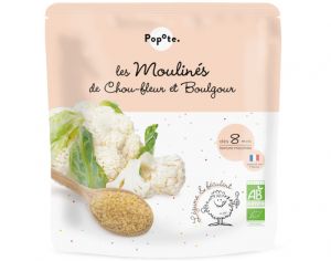 POPOTE Les Moulines Chou-Fleur Boulgour - 180g - Ds 6/8 mois