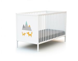 WEBABY Lit bébé à panneaux - 60x120 cm