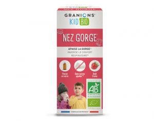 GRANIONS KID BIO Nez Gorge - Dès 3 ans - 125 ml