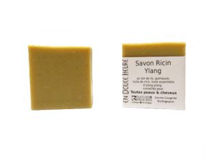 EN DOUCE HEURE Savon sans Huile de Palme - Ricin Ylang - 100 g