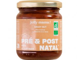 JOLLY MAMA Pâte à Tartiner Crazy Nut - 220g