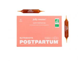 JOLLY MAMA Complément Alimentaire Happy Postpartum - 20 ampoules