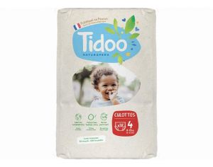 TIDOO Culottes d'Apprentissage Ecologiques - Pack Economique  Taille 4 Maxi 8-15kg - 30 culottes