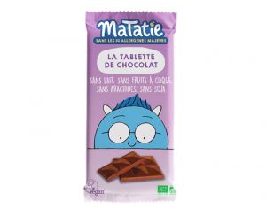 MATATIE Tablette de Chocolat Sans Lactose - 70g