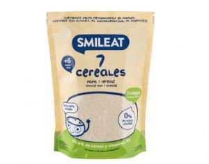 SMILEAT BABY Bouillie 7 Crales - 200 g - Ds 6 mois
