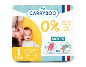 CARRYBOO Couches cologiques Non Irritantes