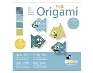 FRIDOLIN Kids Origami - Poisson - Ds 6 ans