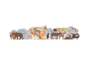 SMALL FOOT COMPANY - Puzzle - de Lettres Animaux - Ds 3 ans