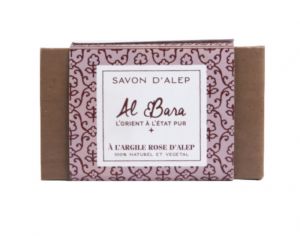 AL BARA Savon D'Alep  L'Argile Rose - 150 g