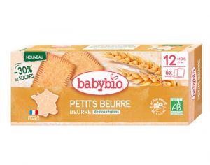 BABYBIO Petit Beurre - 120 g - Ds 12 mois