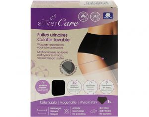 SILVERCARE Culotte Lavable pour Fuites Urinaires Taille Haute Taille L