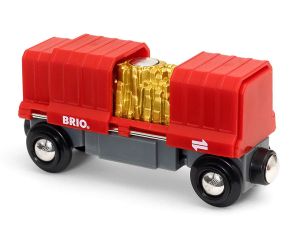 BRIO Wagon Cargo - Rouge - Ds 3 ans