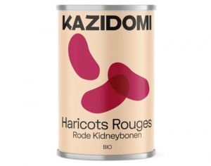 KAZIDOMI Haricots Rouges Bio - 400 g