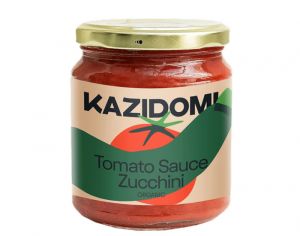KAZIDOMI Sauce Tomate aux Courgettes Bio - 300 g