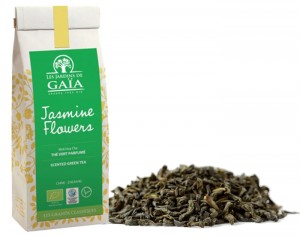 LES JARDINS DE GAIA Jasmine Flowers - Thé Vert et Jasmin - 100 g