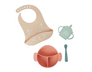 BABYMOOV Kit de Repas Learn'Isy Renard