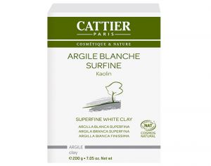 CATTIER Argile Blanche Surfine - Kaolin - 200 g