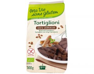 MA VIE SANS GLUTEN Tortiglioni 100% Sarrasin - Sans Gluten - 500 g