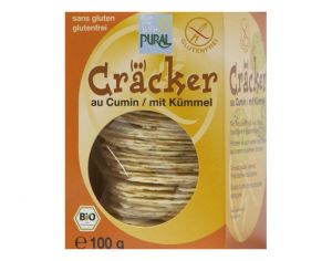 PURAL Crackers au Cumin Sans Gluten - 100 g