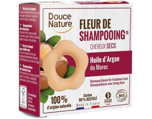 DOUCE NATURE Fleur de Shampooing Cheveux Secs - 80 g