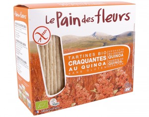 LE PAIN DES FLEURS Tartines Craquantes au Quinoa - 150 g