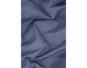 KADOLIS Drap Housse Coton Bio - Enfant Bleu marine 90 x 140 cm