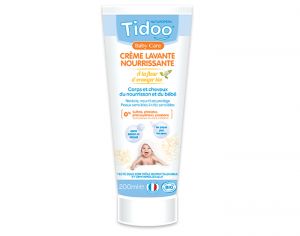 TIDOO Crème Lavante Nourrissante Protectrice Bio - 200 ml