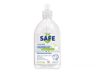 SAFE Liquide Vaisselle Pomme Verte Sans Allergène - 500 ml
