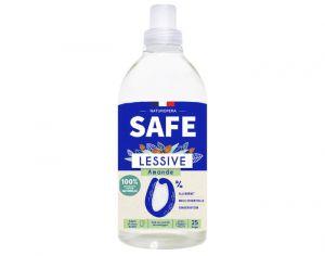 SAFE Lessive 100% Végétale Amande Sans Allergène - 1 L